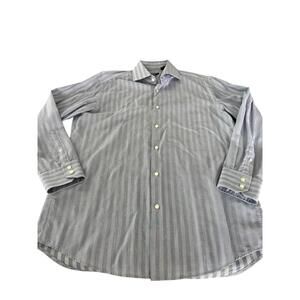 Hugo BOSS Long Sleeve Button Up Shirt Size 16 1/2” Or 42